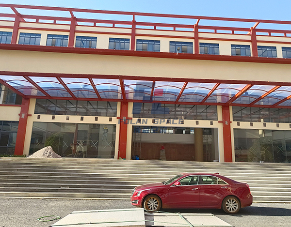 陆良北辰中学ETFE膜结构长廊